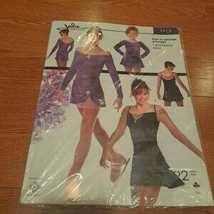 Jalie 2913 sewing figure skating skate dress couture pattern NEW sealed